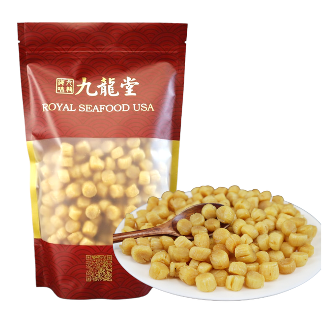 Premium Dalian dried scallops, rich and fragrant, delicious in soups