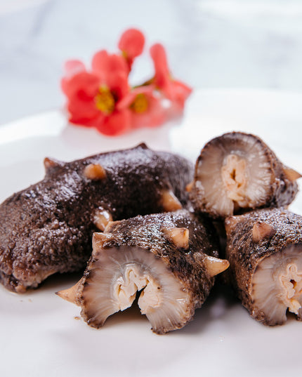  Wild Dried California Cucumber, All-Natural Wild Sea Cucumber, Medium Size