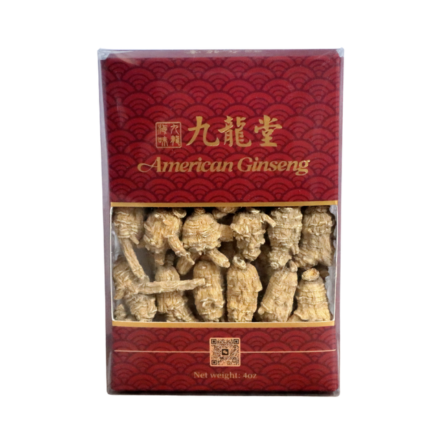 American Wisconsin Ginseng 10-Year-Old Semi-Wild Whole Root Ginseng 4oz