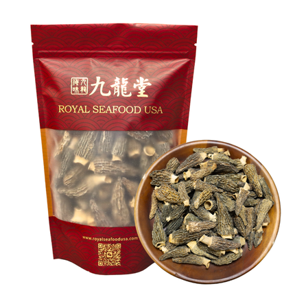 加拿大野生黑羊肚菌 火后山采 浓香耐煮珍菌