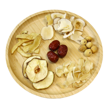 Bolsa de sopa de nuez de coco de mar y pera de nieve para refrescar y humedecer los pulmones, sopa nutritiva para 2-4 personas