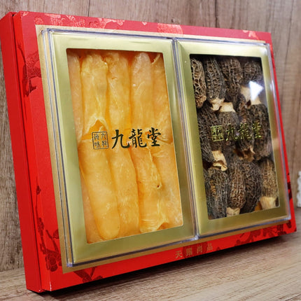 羊肚菌花胶双拼礼盒 参茸海味 1 盒