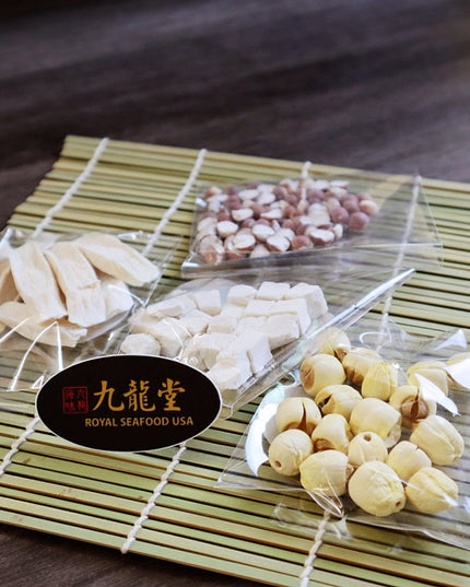 Sopa Si Shen (cuatro hierbas): paquete de ingredientes para fortalecer el bazo y el estómago, y eliminar la humedad.