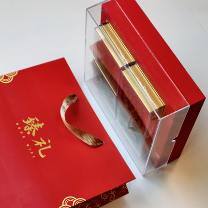 经典干贝石斛海参羊肚菌四拼礼盒 送礼佳品