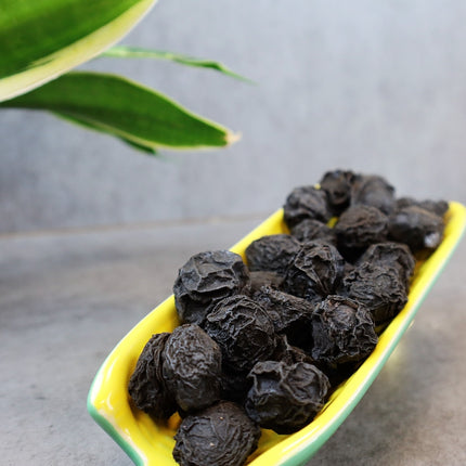 Ciruela umeboshi seca, materia prima para Sopa de ciruela agria, Umeboshi de medicina tradicional china 225g