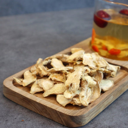 Dried Ginger Slices, Dried Ginger Tea, 8oz