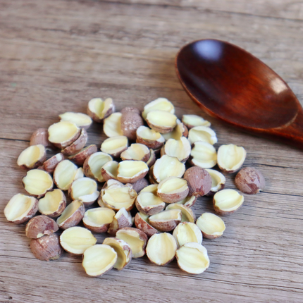 Red seedlesssplit Hunan lotus seeds 8oz excellent for soups and porridges