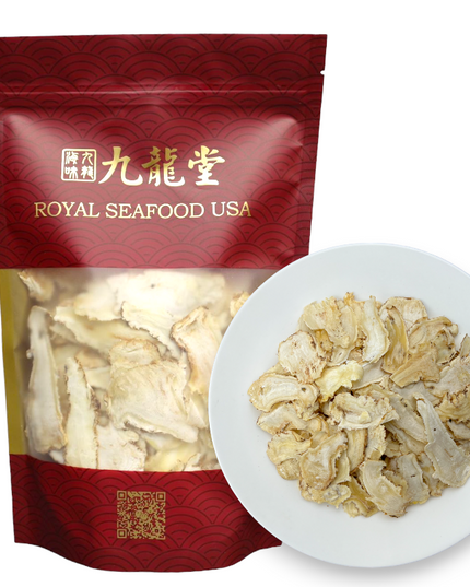 Rodajas de raíz de angélica china, hierba medicinal china, para enriquecer la sangre y regular la menstruación y aliviar el dolor.