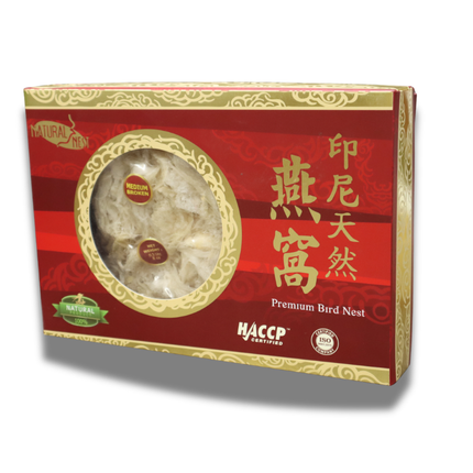 Natural Chando Indonesia, Nido de Golondrina Blanco Mediano 227g, Nido de Golondrina Nutritivo para Belleza y Piel
