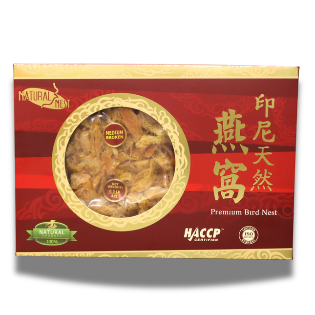 CHANDO Nido de Golondrina de Oro Natural de Indonesia, para Belleza y Nutrición, 227g
