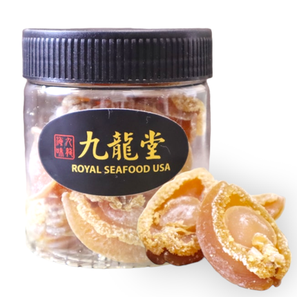 野生迷你鲍鱼一罐装18头鲜甜干鲍 红烧煲汤 4oz