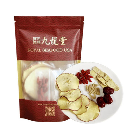 One sachet of Astragalus and Apple Vitality Tea: Replenishes energy, brightens skin, and promotes wellness