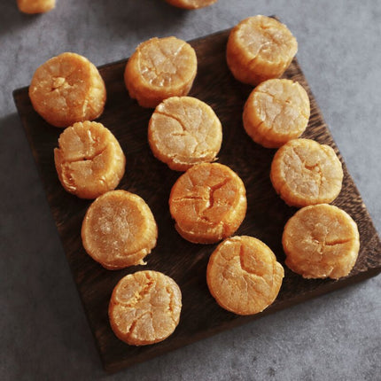 Premium Sweet Hokkaido Dried Scallops, 1 lb, for soup, congee, and XO sauce