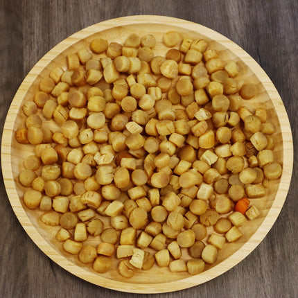 Vieiras pequeñas secas de Dalian de primera calidad, aroma puro y sabor fresco para sopa