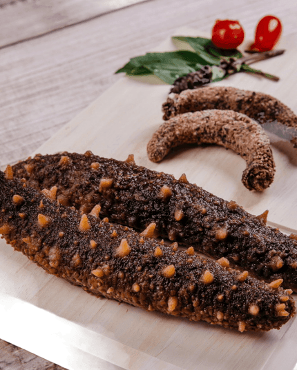 Premium Wild Sun-Dried Alaskan Red Sea Cucumber - Small