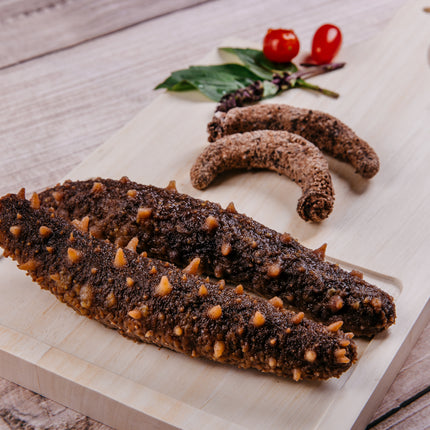 Extra Large Wild Sun-Dried American Alaska Red Sea Cucumber