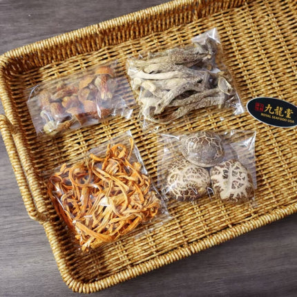 Sopa de setas variadas premium 70g Cordyceps, seta melena de león, hongo de sol, shiitake