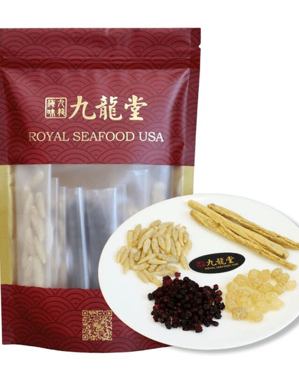 Bolsitas de té Shengmai Yin (Té tónico de la vitalidad) — Tonifica el Qi y nutre el Yin con Codonopsis, Ophiopogon y Schisandra