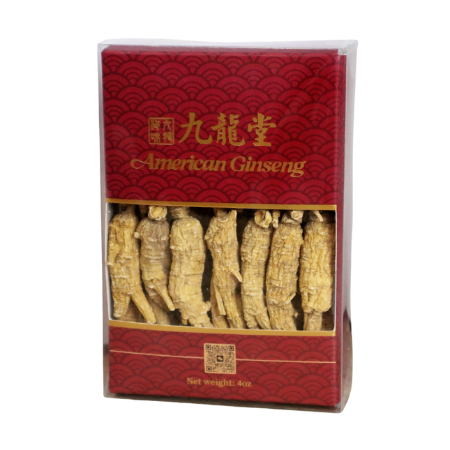 American Wisconsin Semi-Wild Small Short-Root Ginseng 7-8 Years Old, 4oz, All Natural American Ginseng