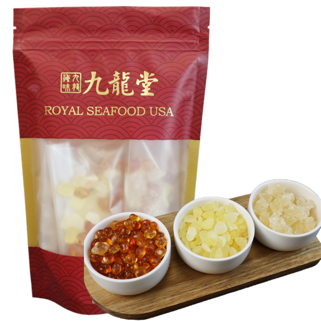 特级桃胶雪燕皂角米组合 5包超值装 175g 滋补胶原美容养颜