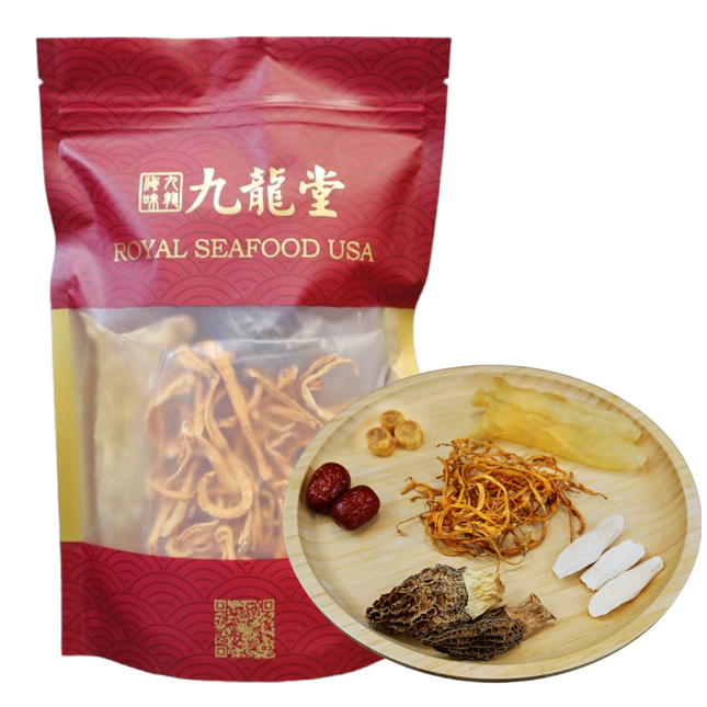 花胶羊肚菌虫草花汤包 美容养颜汤 70g