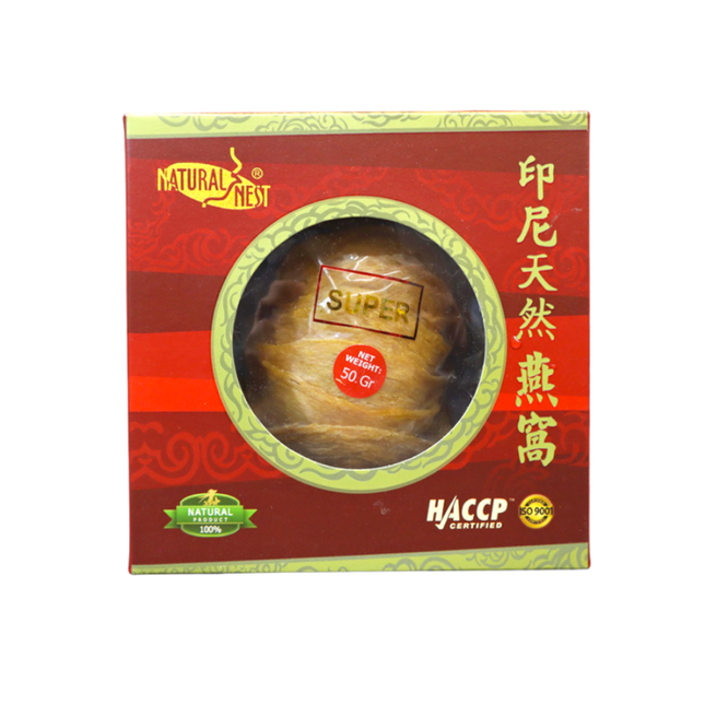 自然堂印尼纯天然AAA 金丝黄燕盏燕窝 50克小包装尝鲜装