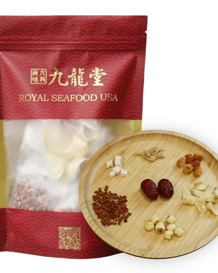 Té relajante para dormir. Té nutritivo de Poria y azufaifa, 2 porciones.