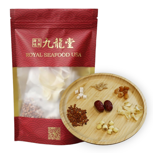 Sleep & Calming Tea - Poria & Sour Jujube Seed Wellness Tea (Serves 2)