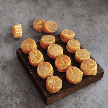 Premium Sweet Hokkaido Dried Scallops, 1 lb, for soup, congee, and XO sauce