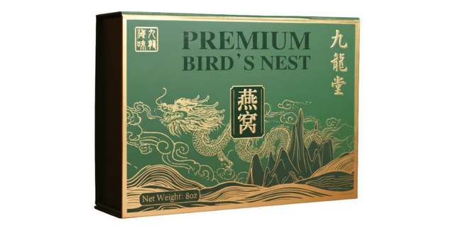 Rainy Season Indonesian Dried Hand Picked Small to Medium Size AAA Natural Bird's Nest - 8oz