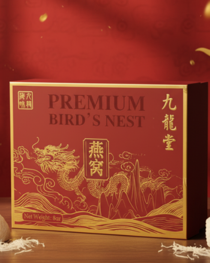 Nido de pájaro comestible indonesio secado en seco, grado AAAAA, primera cosecha de la temporada de lluvias, 8 oz
