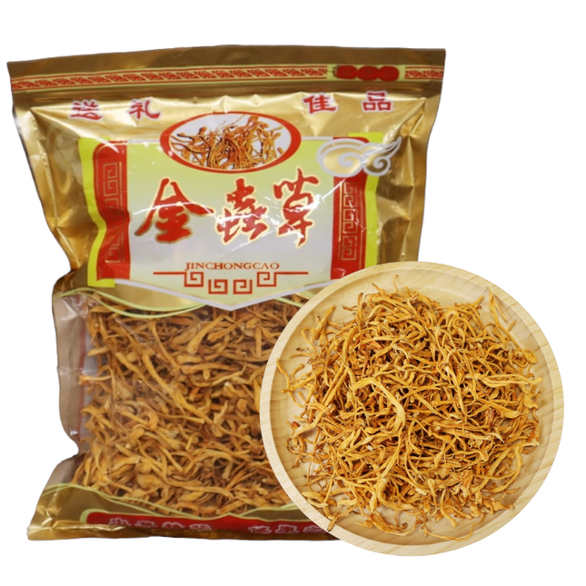 顶级煲汤圣品虫草花/金虫草 煲汤菌菇提鲜 100%纯天然