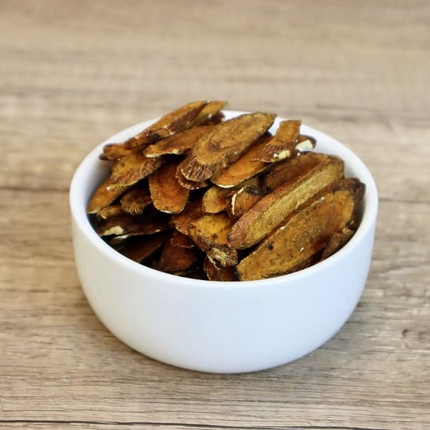 Licorice root slices 8oz - Tonify spleen and qi, daily wellness tea