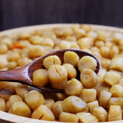 Vieiras pequeñas secas de Dalian de primera calidad, aroma puro y sabor fresco para sopa
