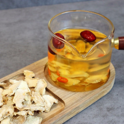 Dried Ginger Slices, Dried Ginger Tea, 8oz