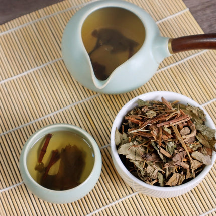 Dried Houttuynia Cordata 3oz - for tea, soup, and relief of sore throat and cough