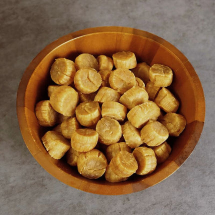 Premium Sweet Hokkaido Dried Scallops, 1 lb, for soup, congee, and XO sauce