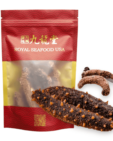 Premium Wild Sun-Dried Alaskan Red Sea Cucumber - Small