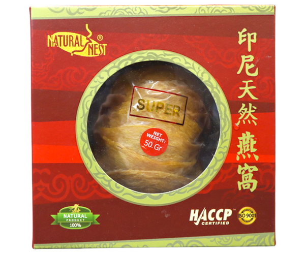 Indonesian Golden Bird's Nest 黄燕窝燕盏| Super 50g – Royal