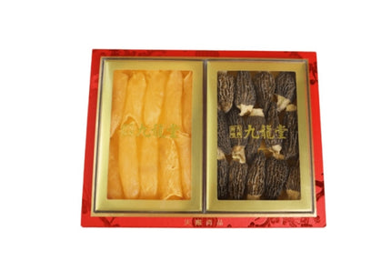 羊肚菌花胶双拼礼盒 参茸海味 1 盒