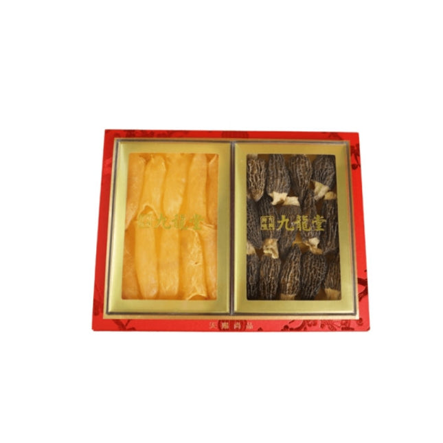 羊肚菌花胶双拼礼盒 参茸海味 1 盒