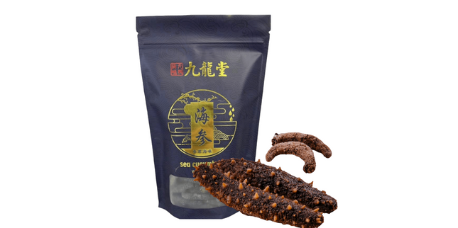Extra Large Wild Sun-Dried American Alaska Red Sea Cucumber