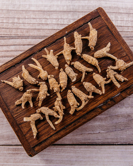 100% Wisconsin Wild Grown Ginseng, 10 Years Old, Half Wild, 1 lb.