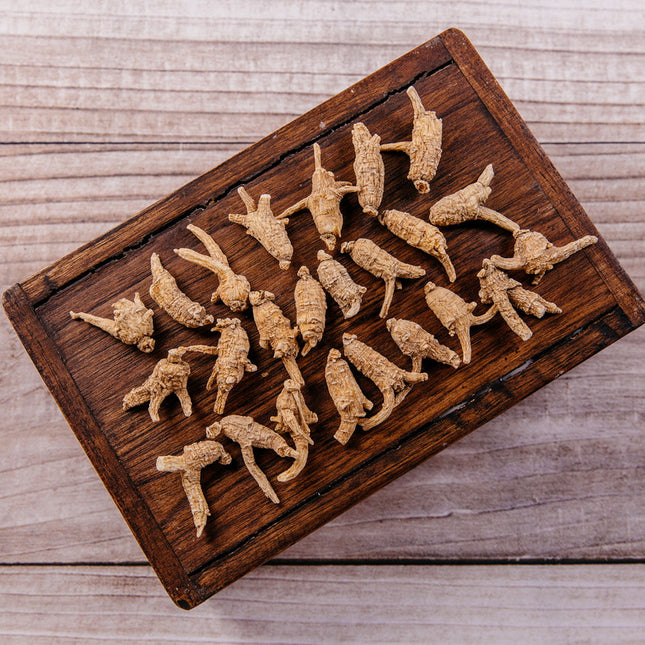 100% Wisconsin Wild Grown Ginseng, 10 Years Old, Half Wild, 1 lb.