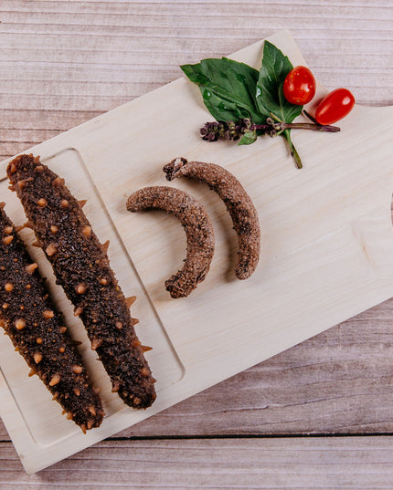 Premium Wild  Dried Alaskan Red Sea Cucumber - Medium