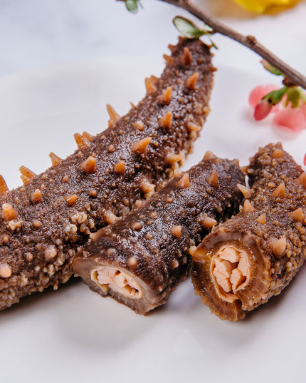 Premium Wild  Dried Alaskan Red Sea Cucumber - Medium