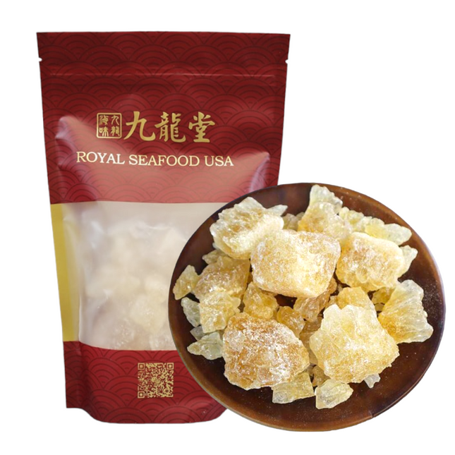 Selected large crystal yellow rock sugar 400g