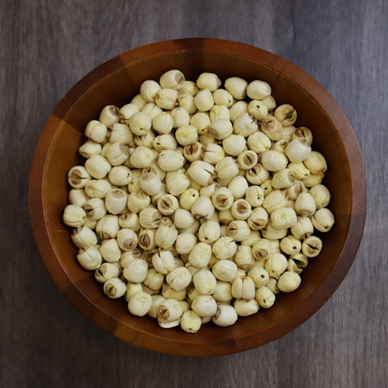 Dried Lotus Seeds (Core Removed), All-Natural, No Additives