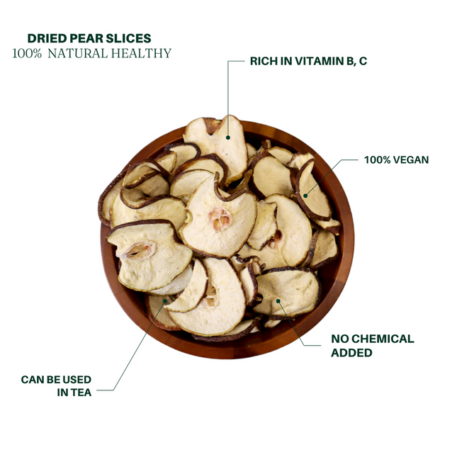 Premium Natural Snow Pear Slices 