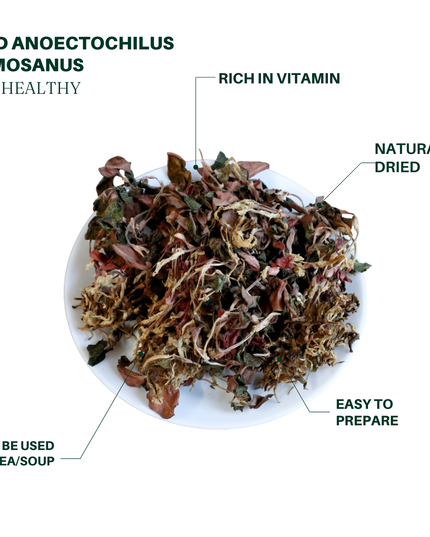 Gynostemma pentaphyllum 50g Ingrediente de té de hierbas para la salud, tónico para sopa